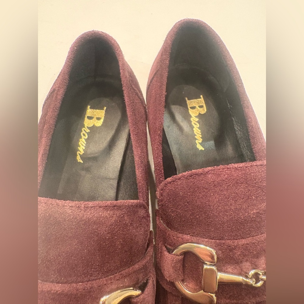 Women’s Darcy Burgundy Loafers - Picture 7 of 7